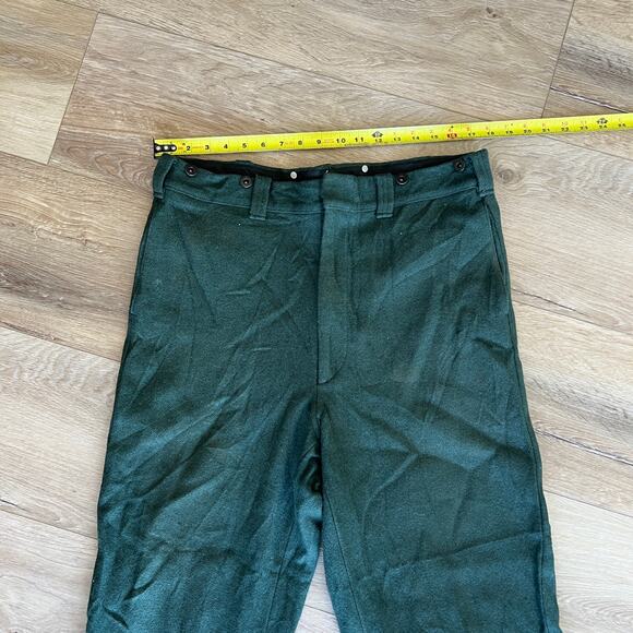 WOOLRICH Men's Malone Pants Size 38 In Green - Picture 2 of 9